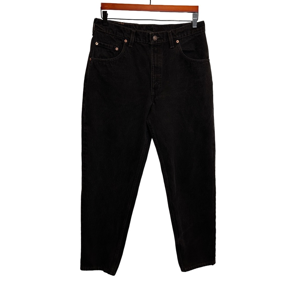Levi's 560 Mom Jean Vintage 98 Black Jeans‎  made in USA 34
